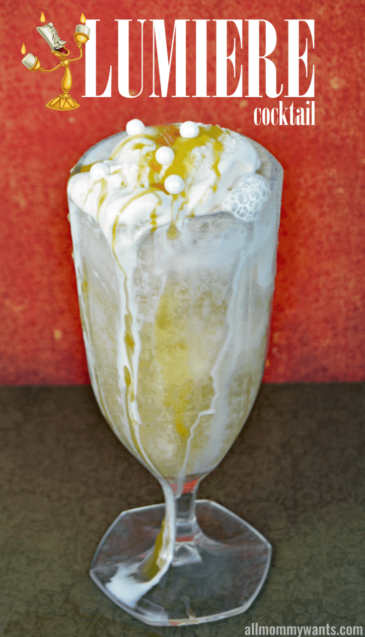 ‘the Lumiere’ Apple Vodka Float – A Dessert Cocktail