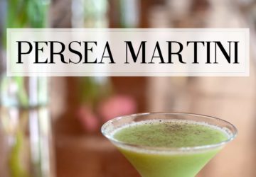The Persea Martini From Seaspice Miami
