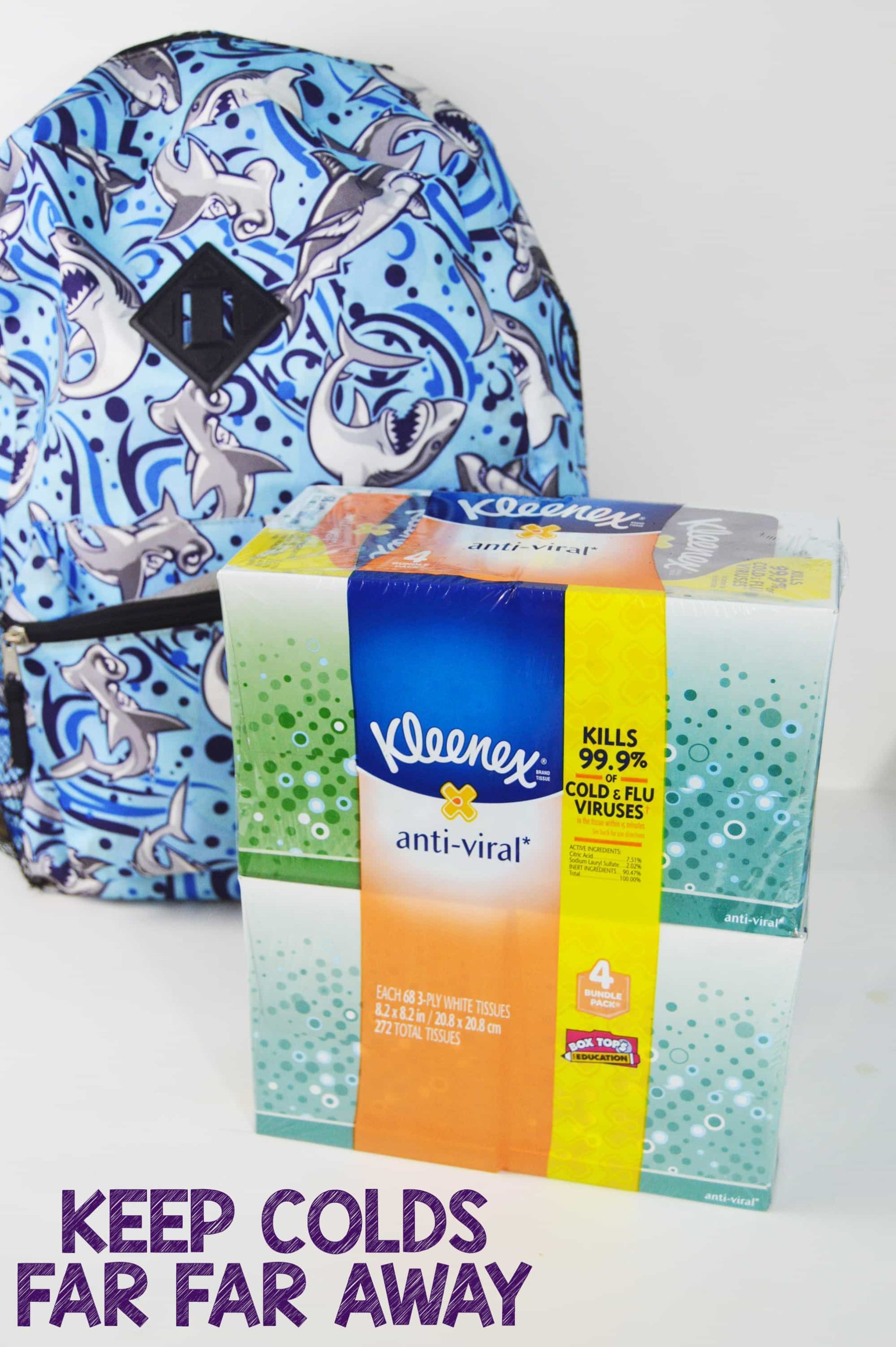 Be A Cold Hero At Home And School With Kleenex Anti-viral (available At Walmart)