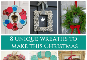 8 Unique Wreaths To Make This Christmas