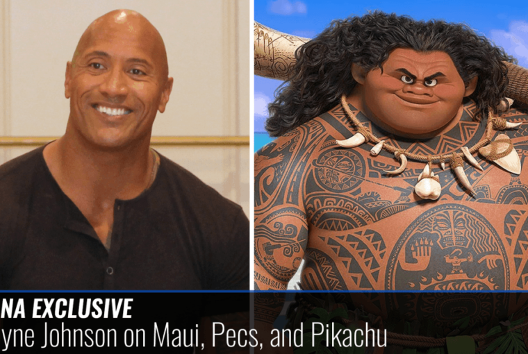 Moana’s Dwayne Johnson On Maui, Pecs, And That Pikachu Video