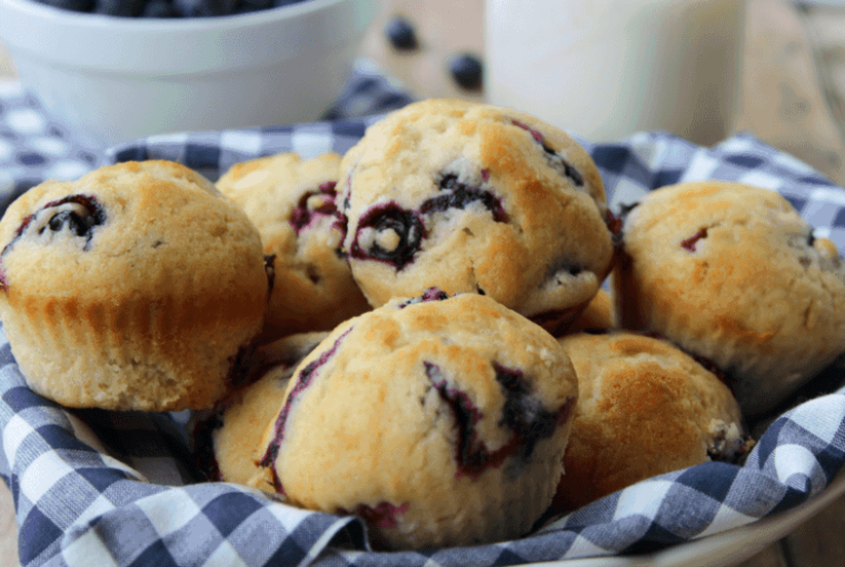 Recipe: Quick And Easy Blueberry Muffins