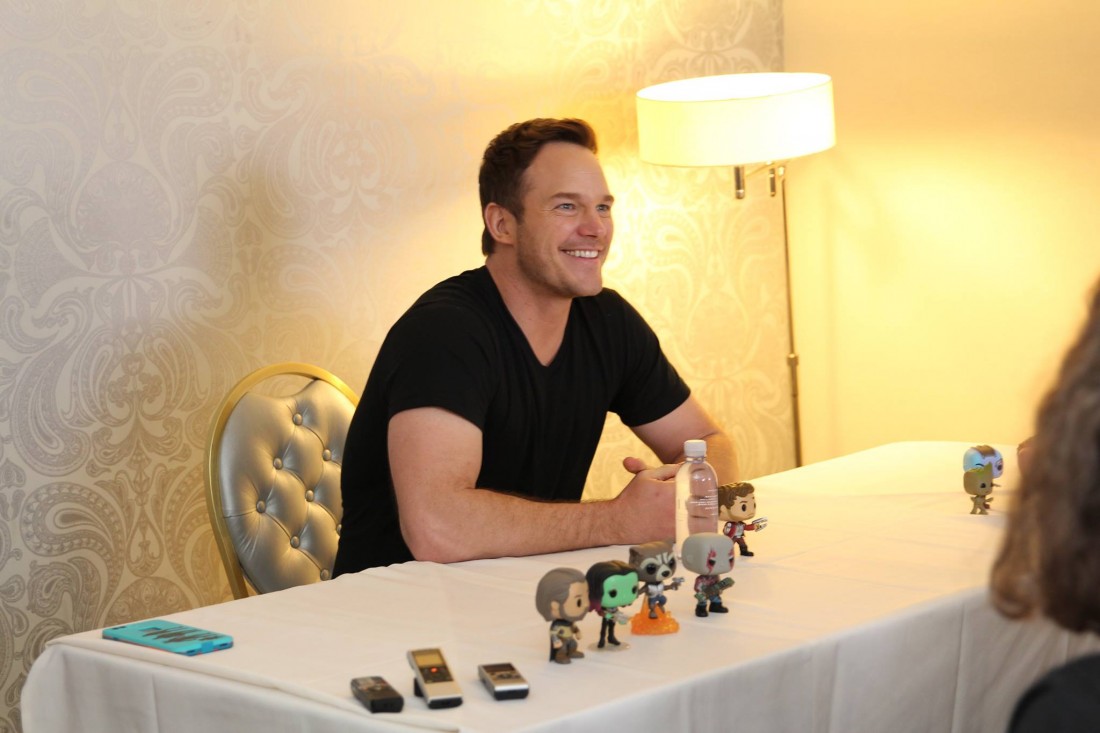 Chris Pratt Confirms An Easter Egg About Peter Quill’s Favorite Snack & More (interview)