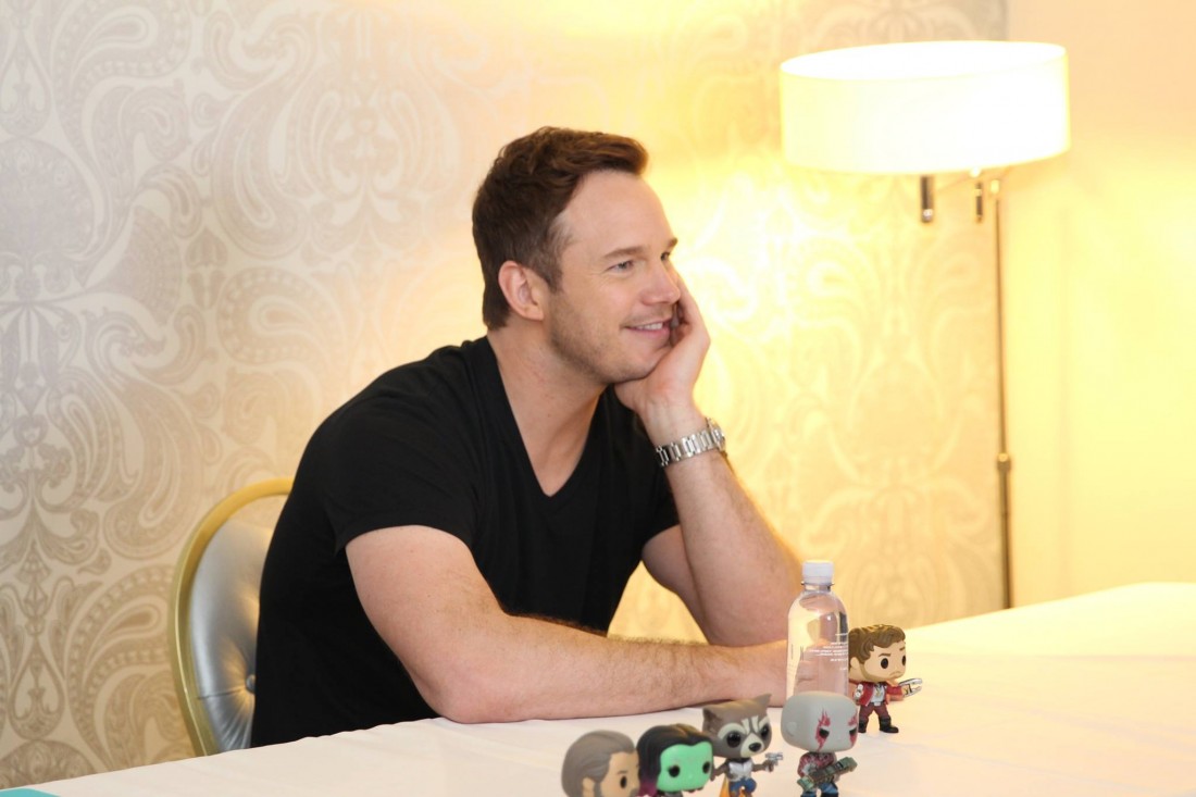 Chris Pratt Confirms An Easter Egg About Peter Quill’s Favorite Snack & More (interview)