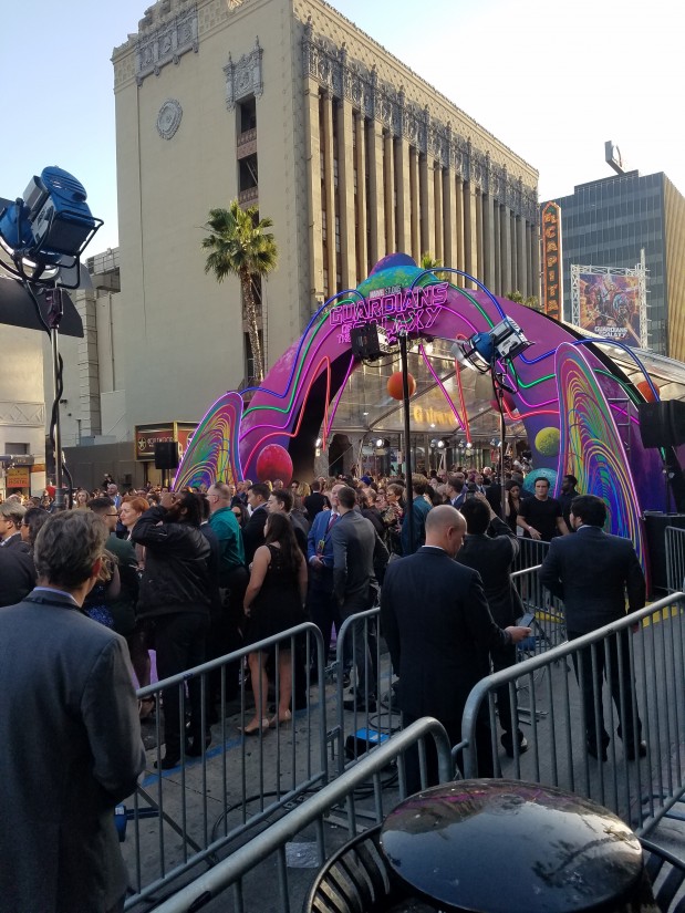 Walking The Red – I Mean Purple – Carpet At The World Premiere Of Guardians Of The Galaxy Vol 2