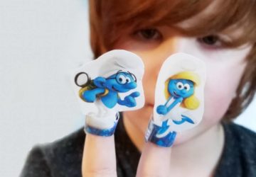 Smurfs: The Lost Village Review Plus Finger Puppets Craft (free Printable)