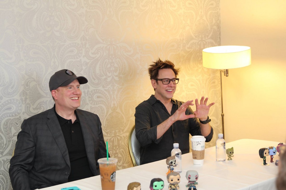 Exclusive! James Gunn And Kevin Feige Open Up About All Things Guardians Of The Galaxy Vol 2