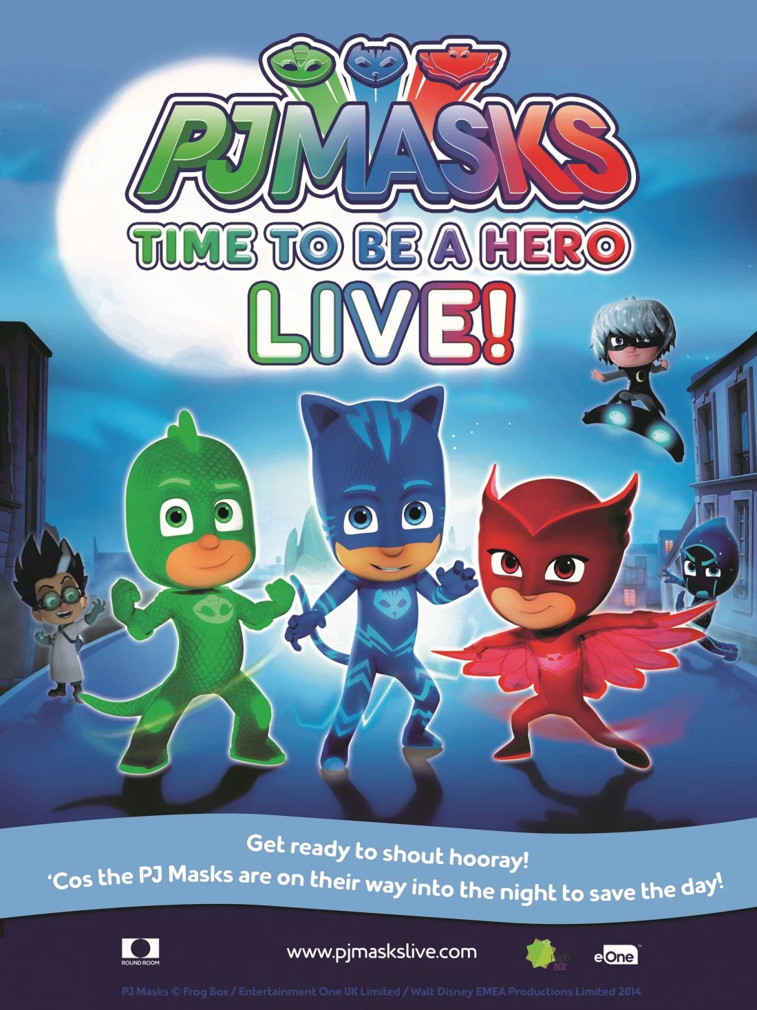 PJ Masks LIVE! Time To Be A Hero' Coming to a City Near You - List of Dates  - Life She Has