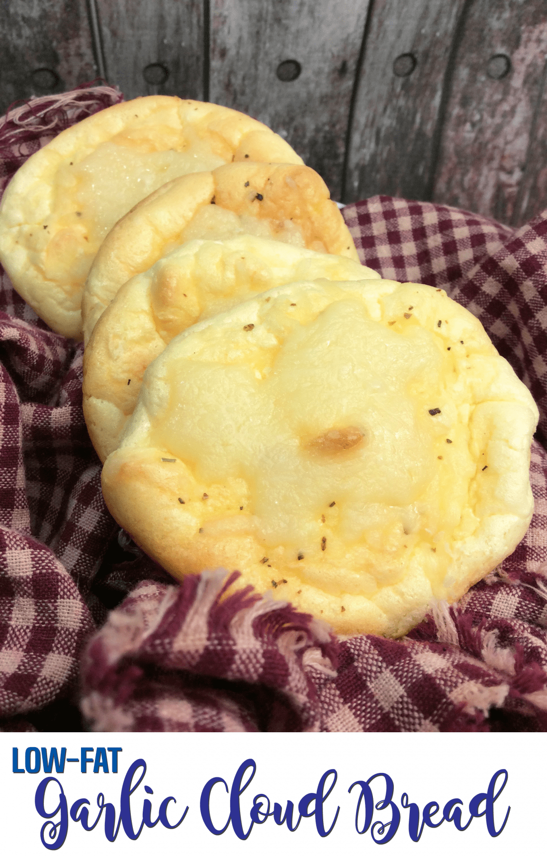 Recipe: Garlic Cloud Bread – Low-fat, No-carb, Gluten-free!