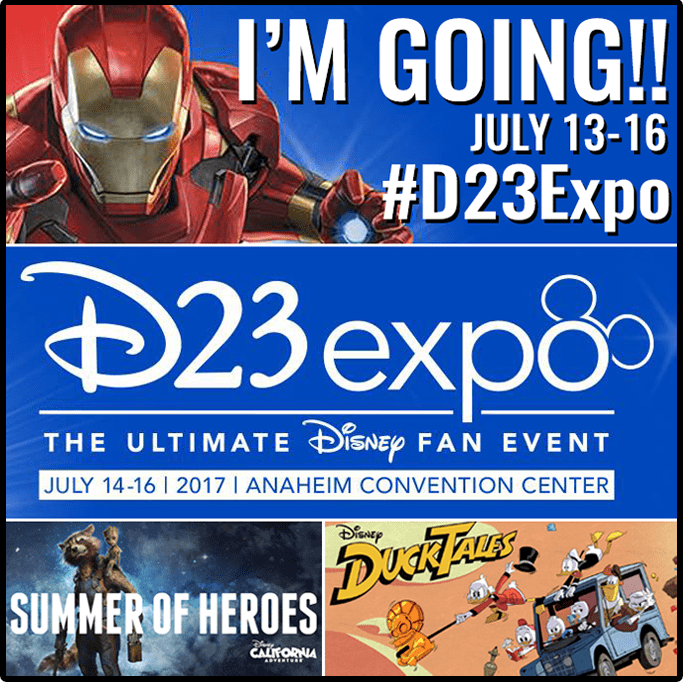 D23 Expo Here I Come! July 13-16, 2017