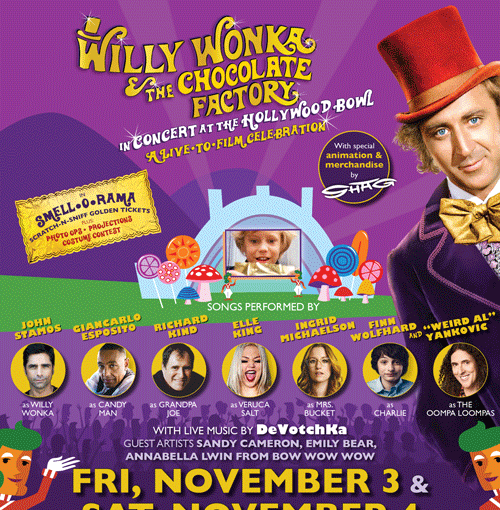 Willy Wonka Tribute Live At The Hollywood Bowl: A Live-to-film Celebration! Starring Weird Al & John Stamos