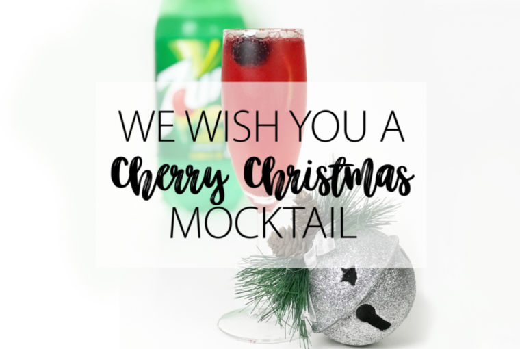 Cherry Christmas Mocktail Drink