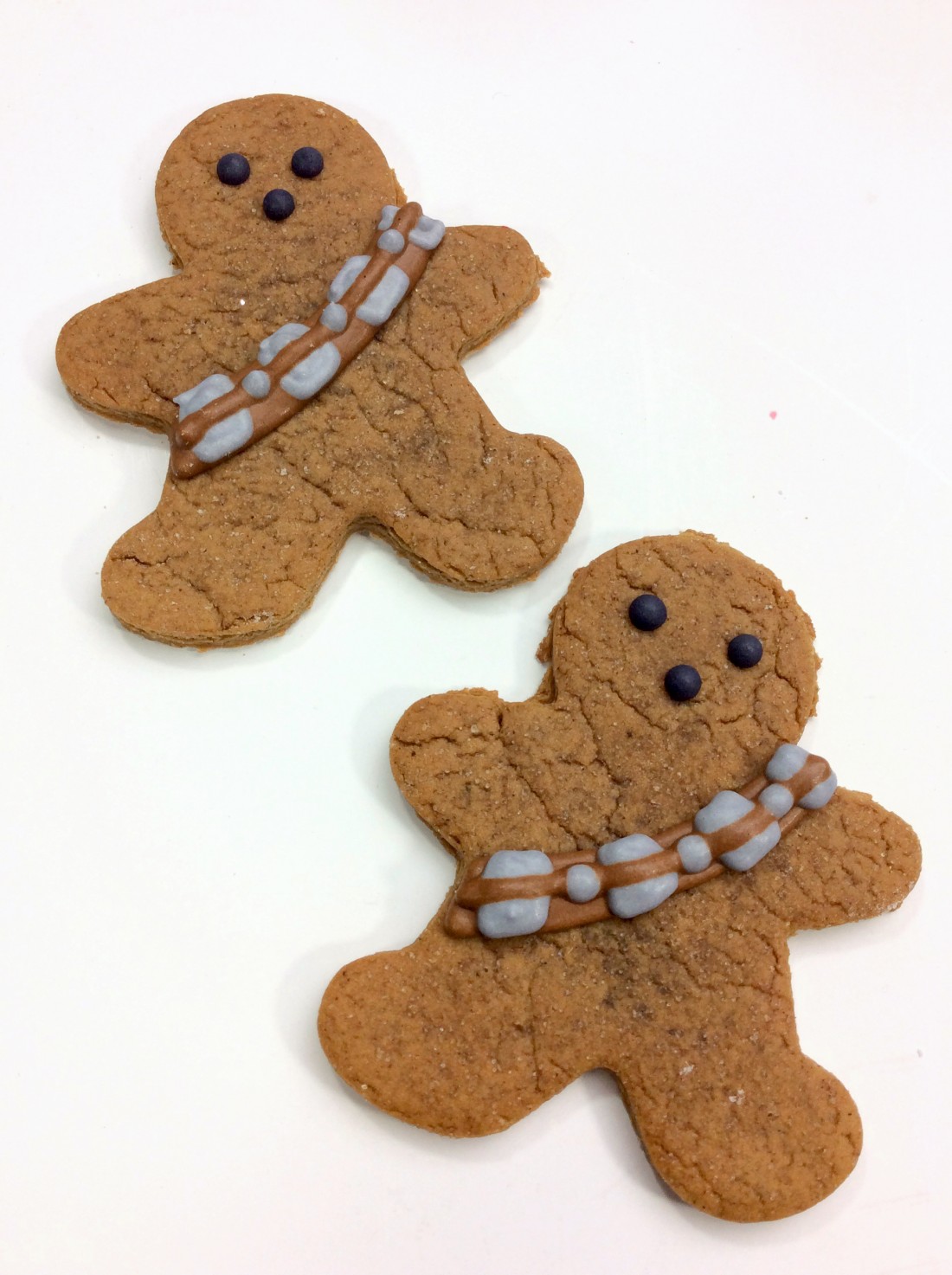 Homemade Chewbacca Gingerebread Man Cookies – Star Wars
