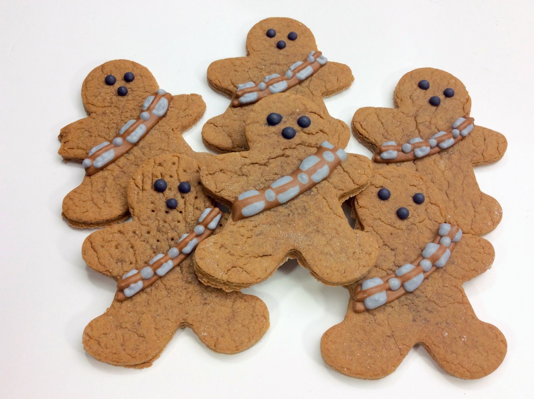 Homemade Chewbacca Gingerebread Man Cookies – Star Wars