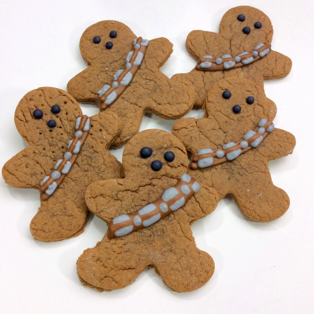 Homemade Chewbacca Gingerebread Man Cookies – Star Wars