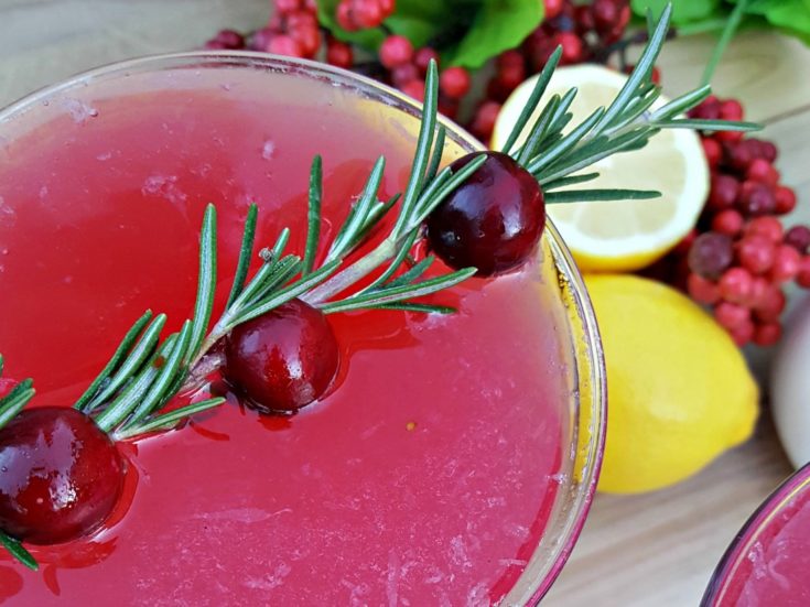 Cranberry Lemon Drop