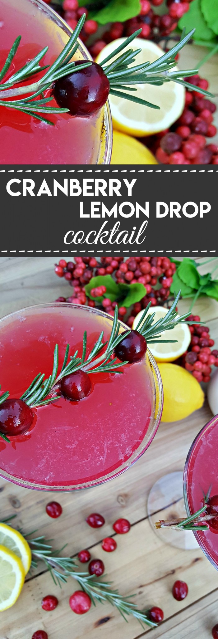 Cranberry Lemon Drop