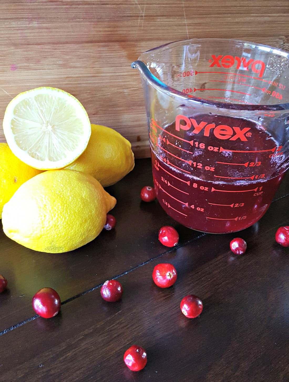 Cranberry Lemon Drop