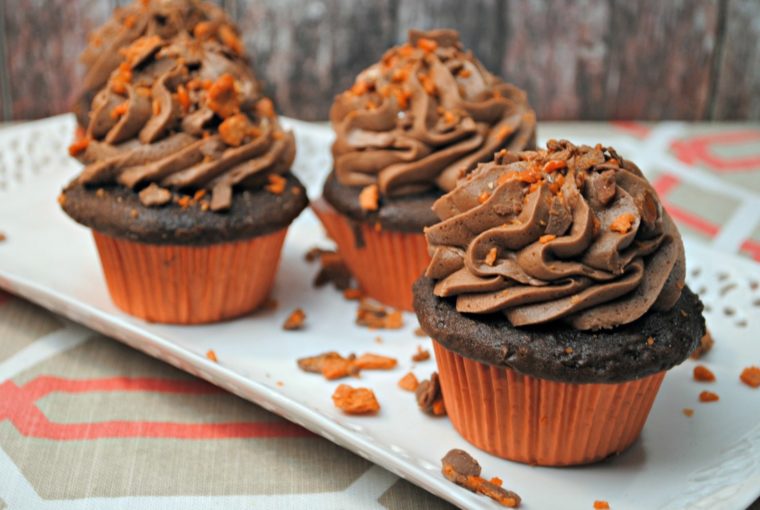 Recipe – Butterfinger Cupcakes