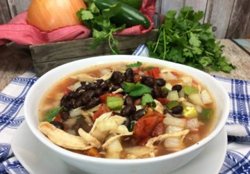 Crock-pot Spanish Soup – 3 Weight Watchers Freestyle Points Per Serving