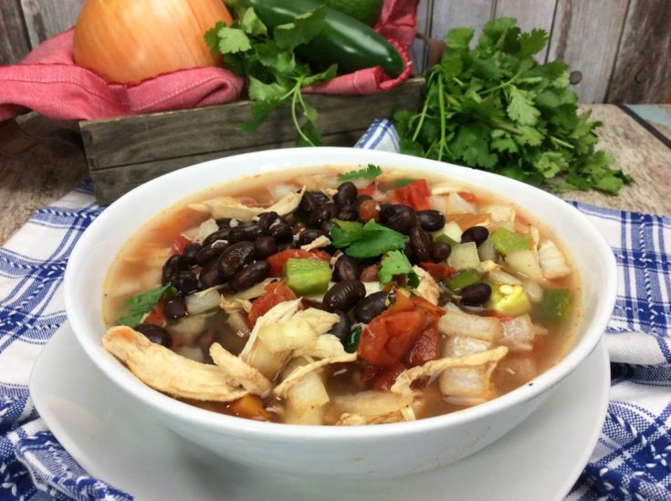 Crock-pot Spanish Soup – 3 Weight Watchers Freestyle Points Per Serving
