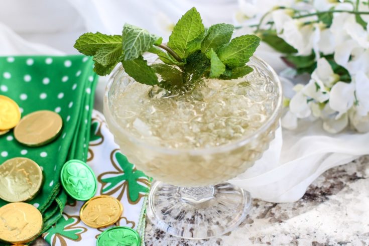 St. Patrick’s Day Mint Julep Cocktail