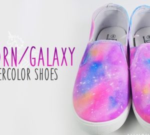 Diy – Unicorn Galaxy Shoes