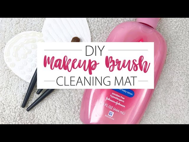 Diy Makeup Brush Cleaning Mat