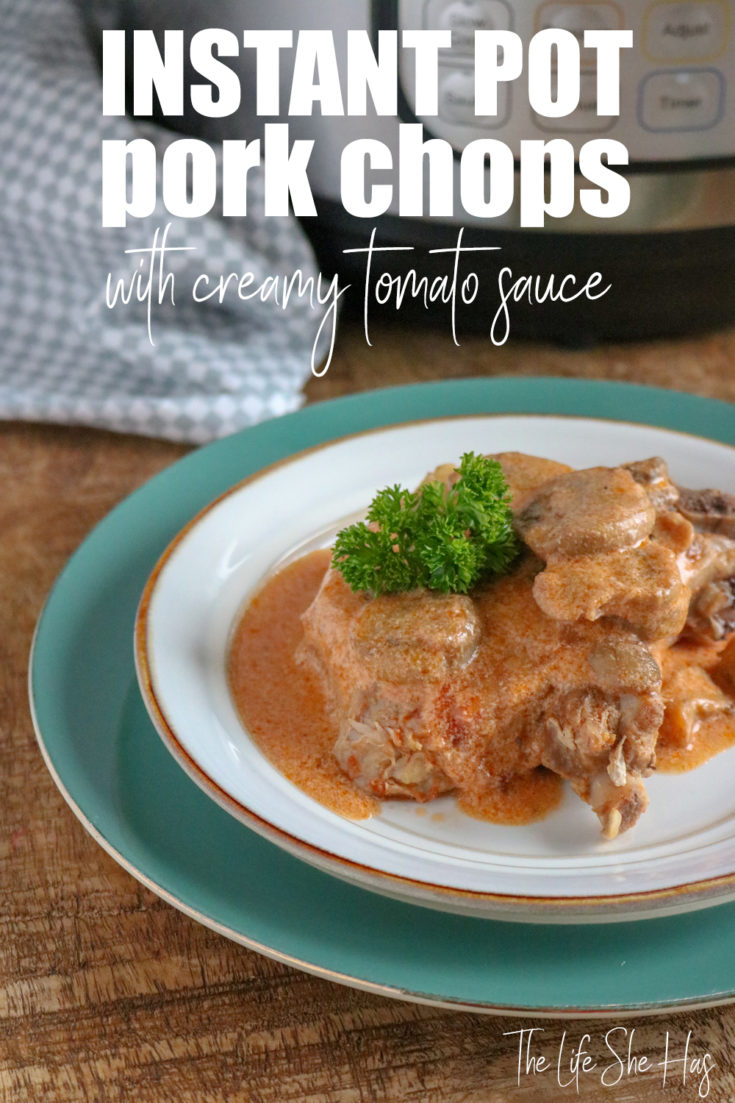 Easy Instant Pot Pork Chops With Tomato Sauce