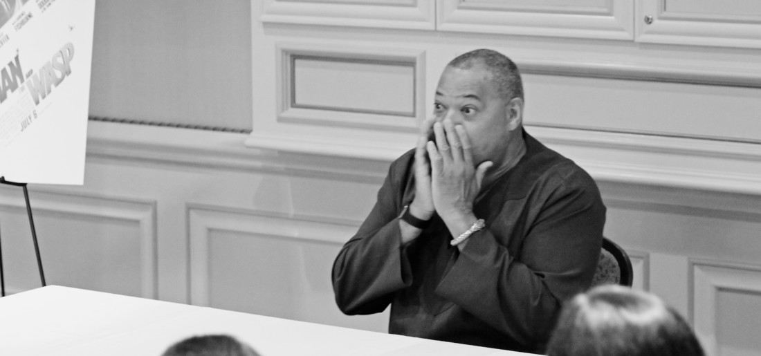 Laurence Fishburne Reacts To Ant-man And The Wasp