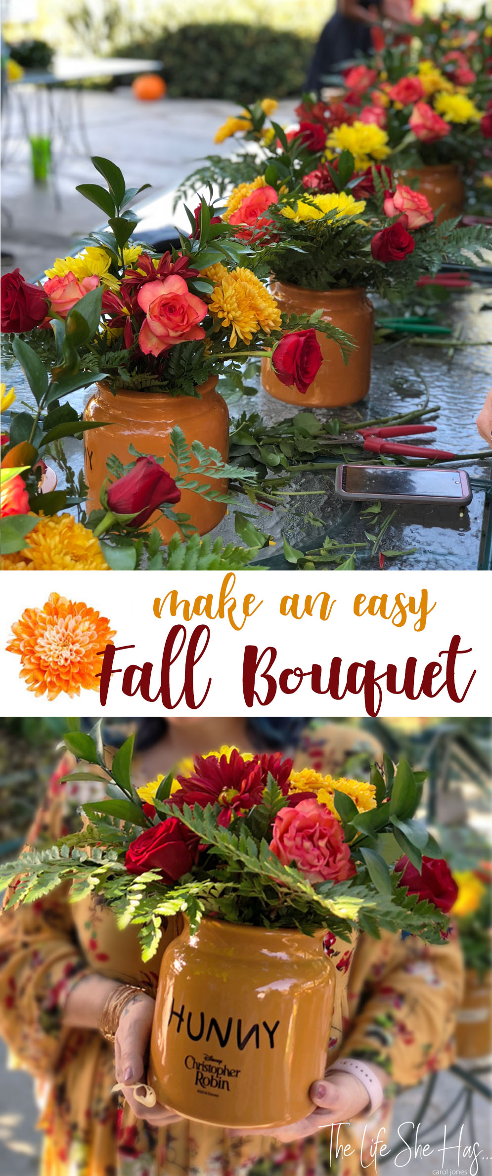 How To Make A Beautiful Fall Floral Arrangement