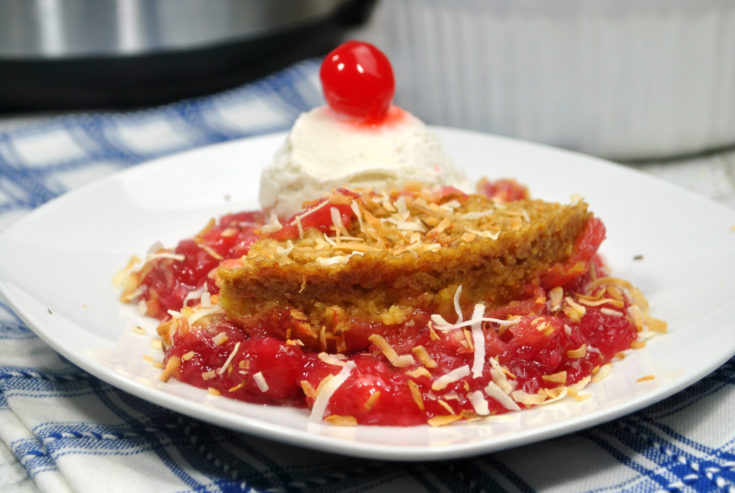 Instant Pot Pineapple Cherry Dump Cake