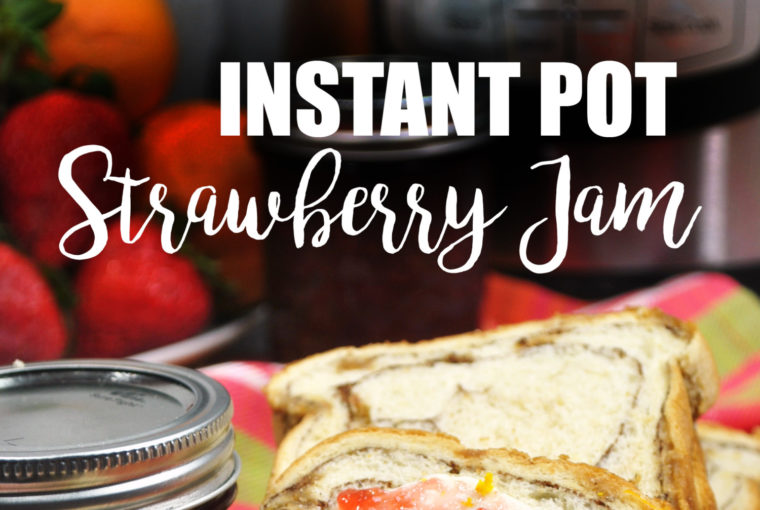 Instant Pot Fresh Strawberry Jam – 3 Ingredients