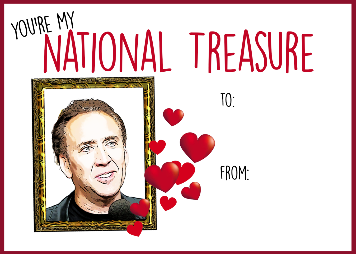 Free Printables – Nicolas Cage Valentine’s Day Cards