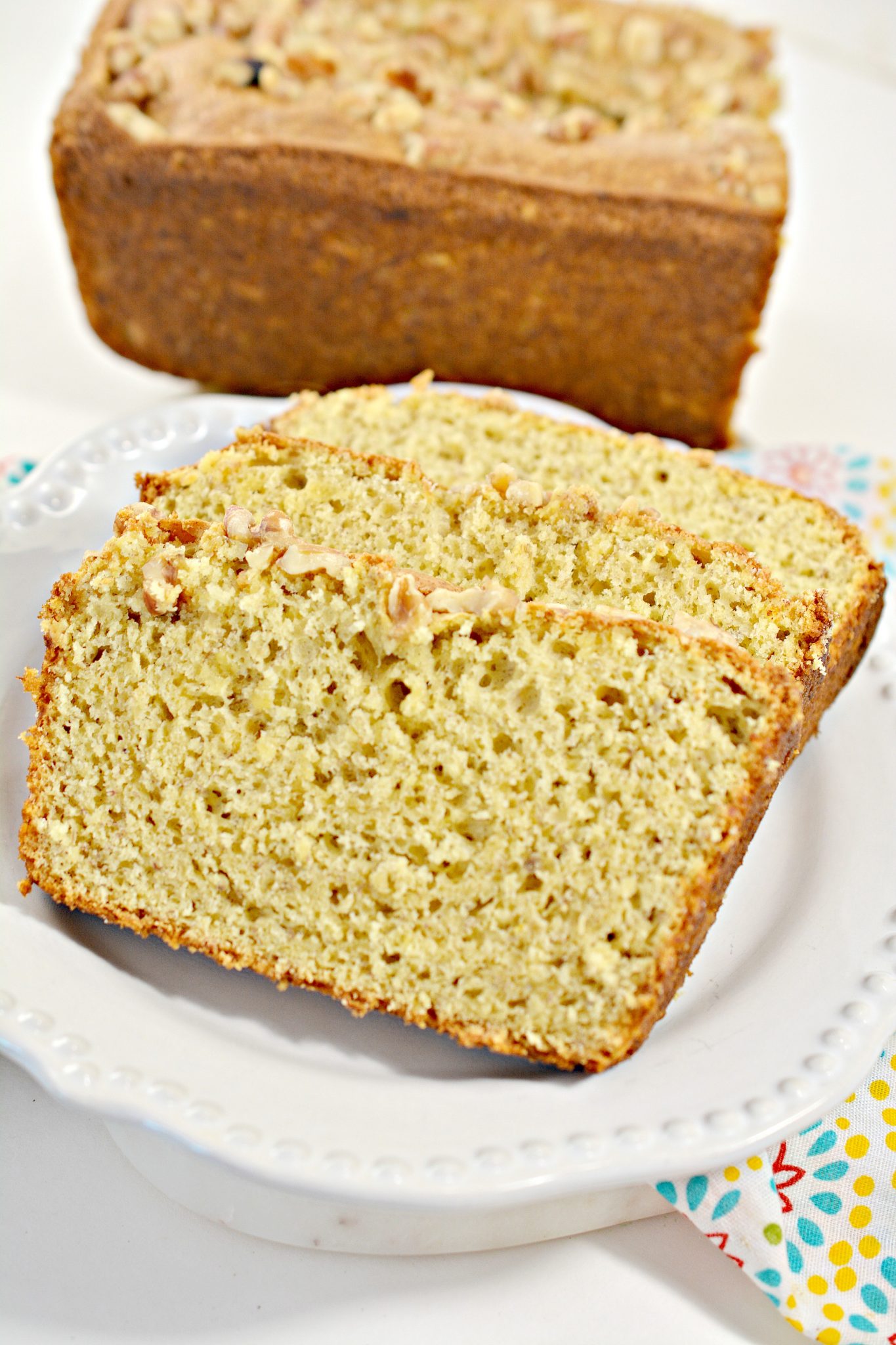 3 Ingredient Banana Bread - Life She Has