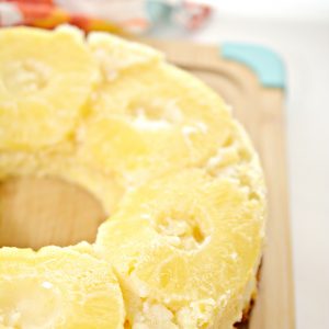 2 Ingredient Pineapple Angel Food Cake