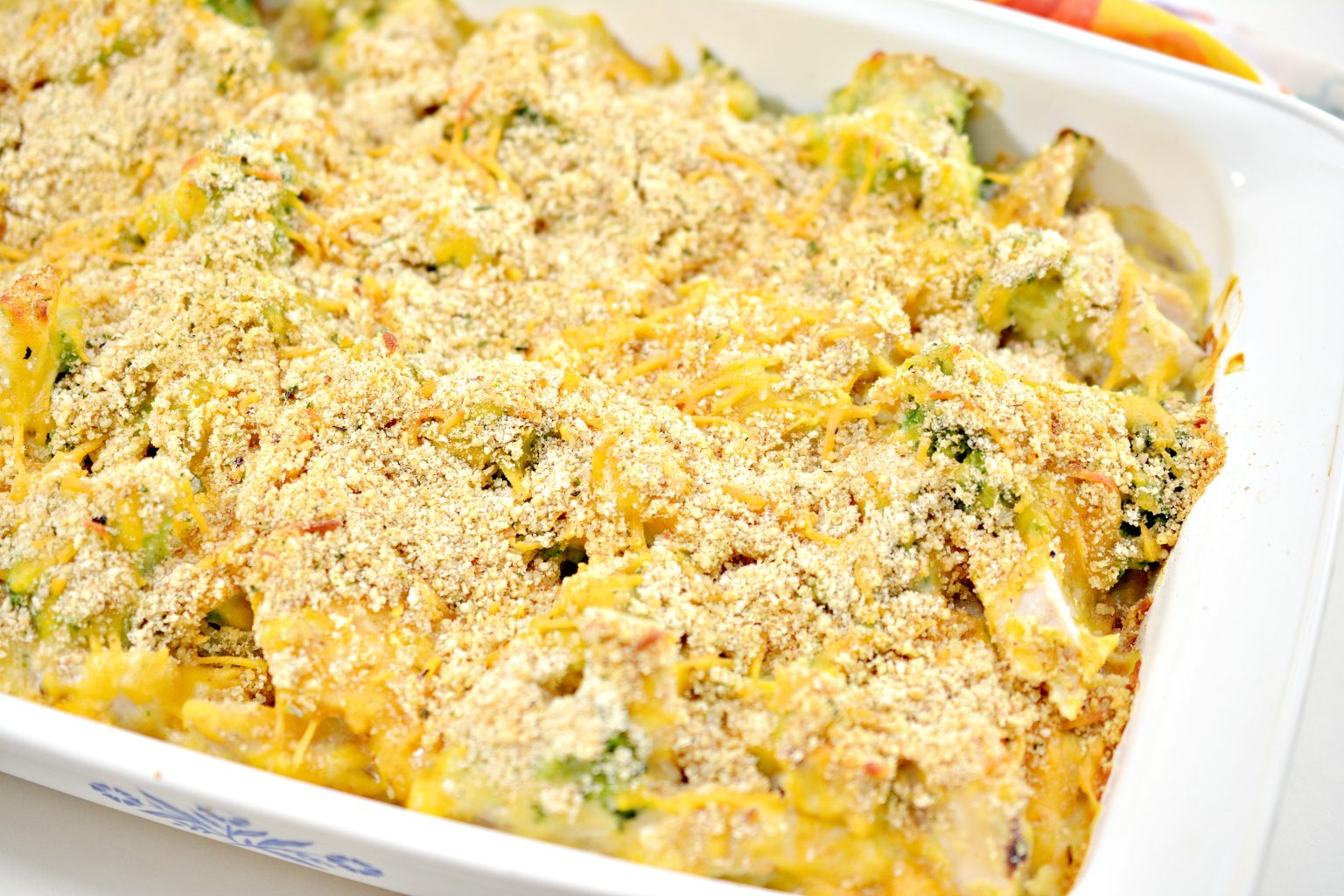 Skinny Chicken Broccoli Casserole - Life She Has