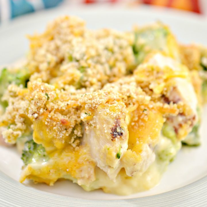Skinny Chicken Broccoli Casserole-image