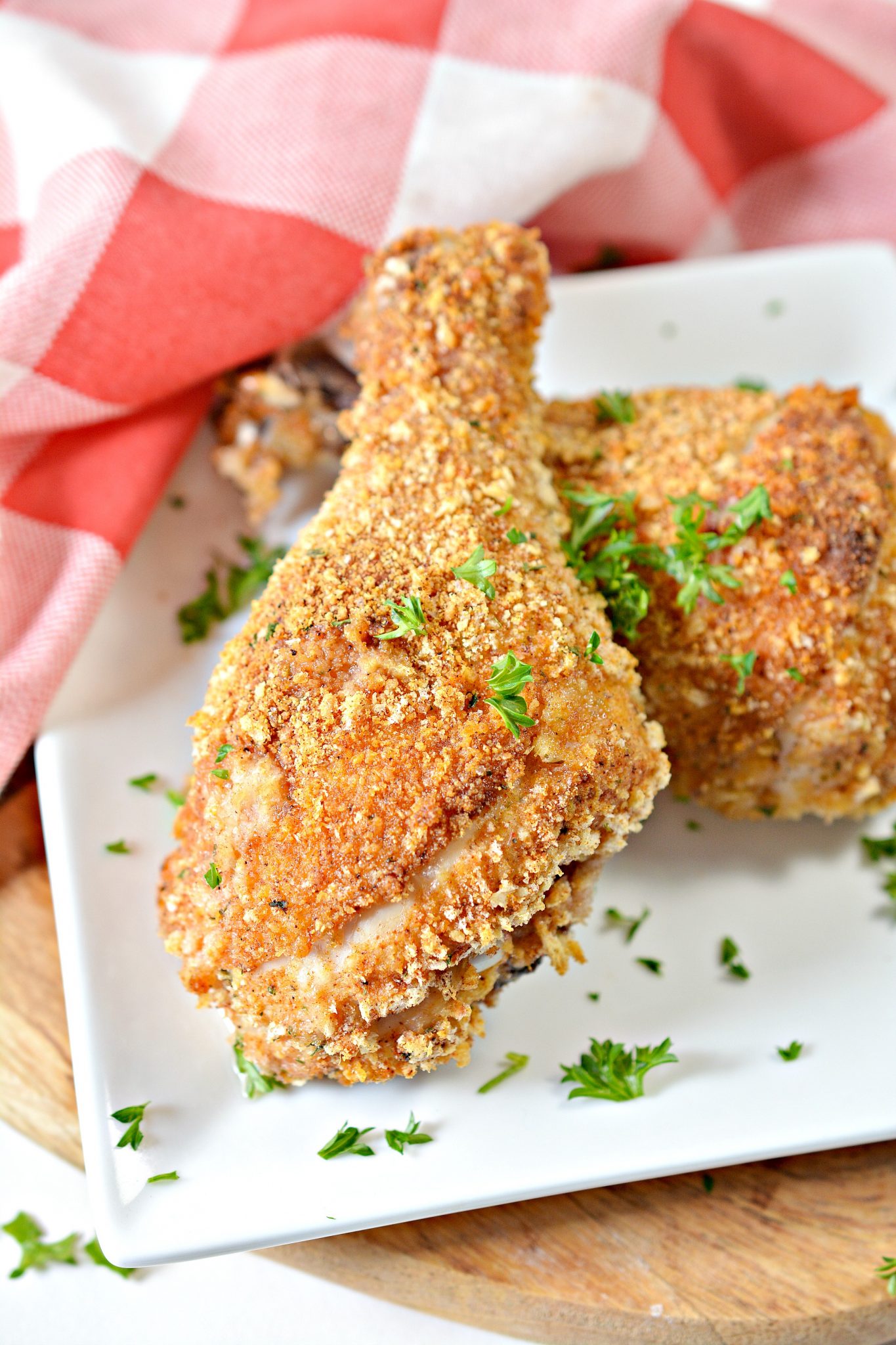 Skinny Buttermilk Oven Fried Chicken Life She Has 1987