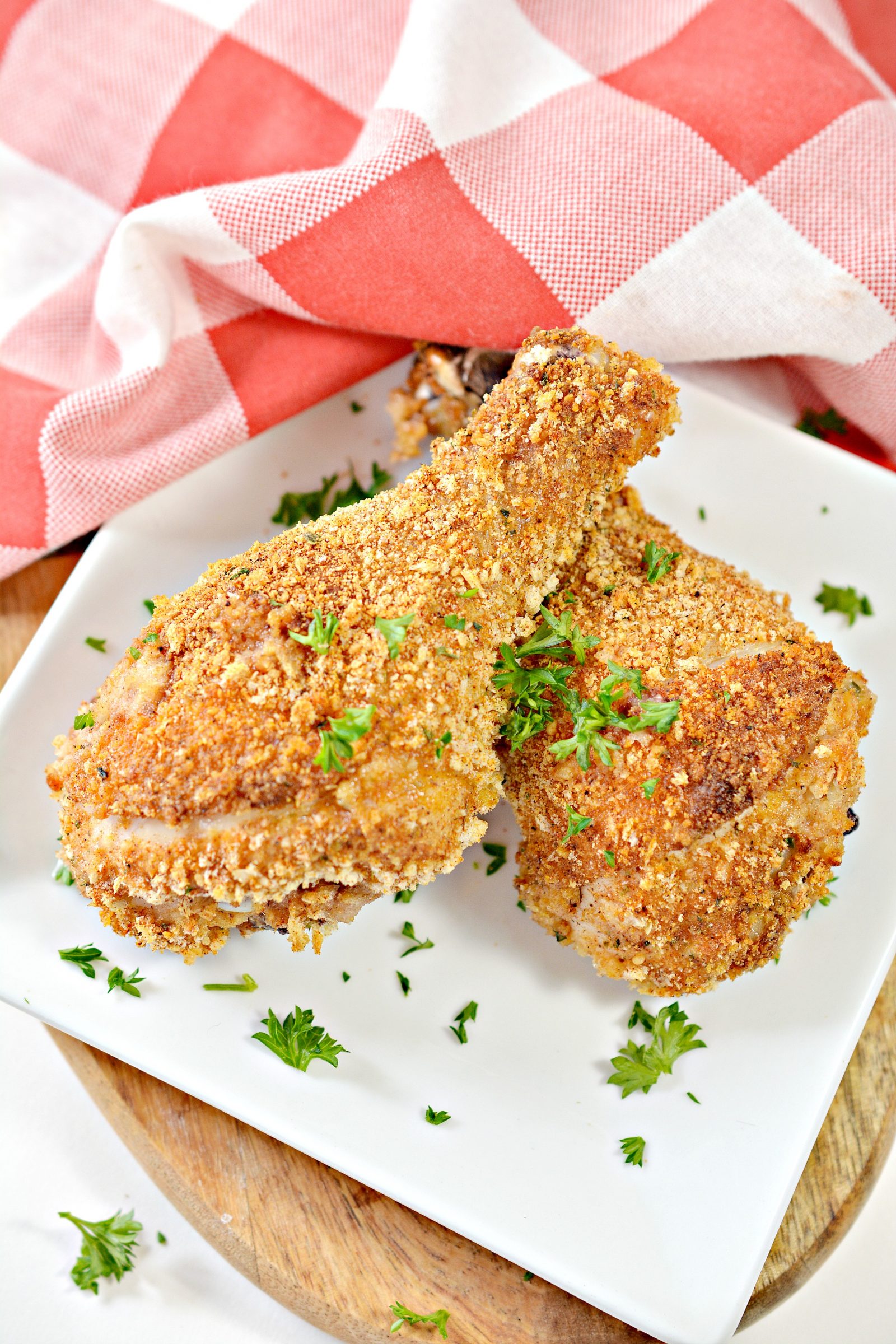 Skinny Buttermilk Oven Fried Chicken Life She Has