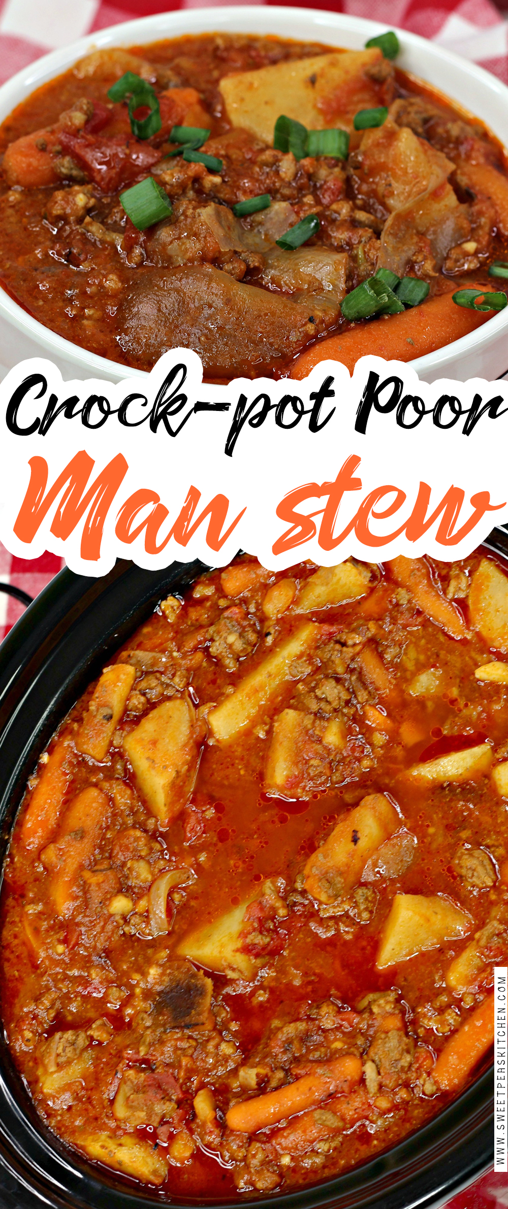 crock pot poor man stew pin