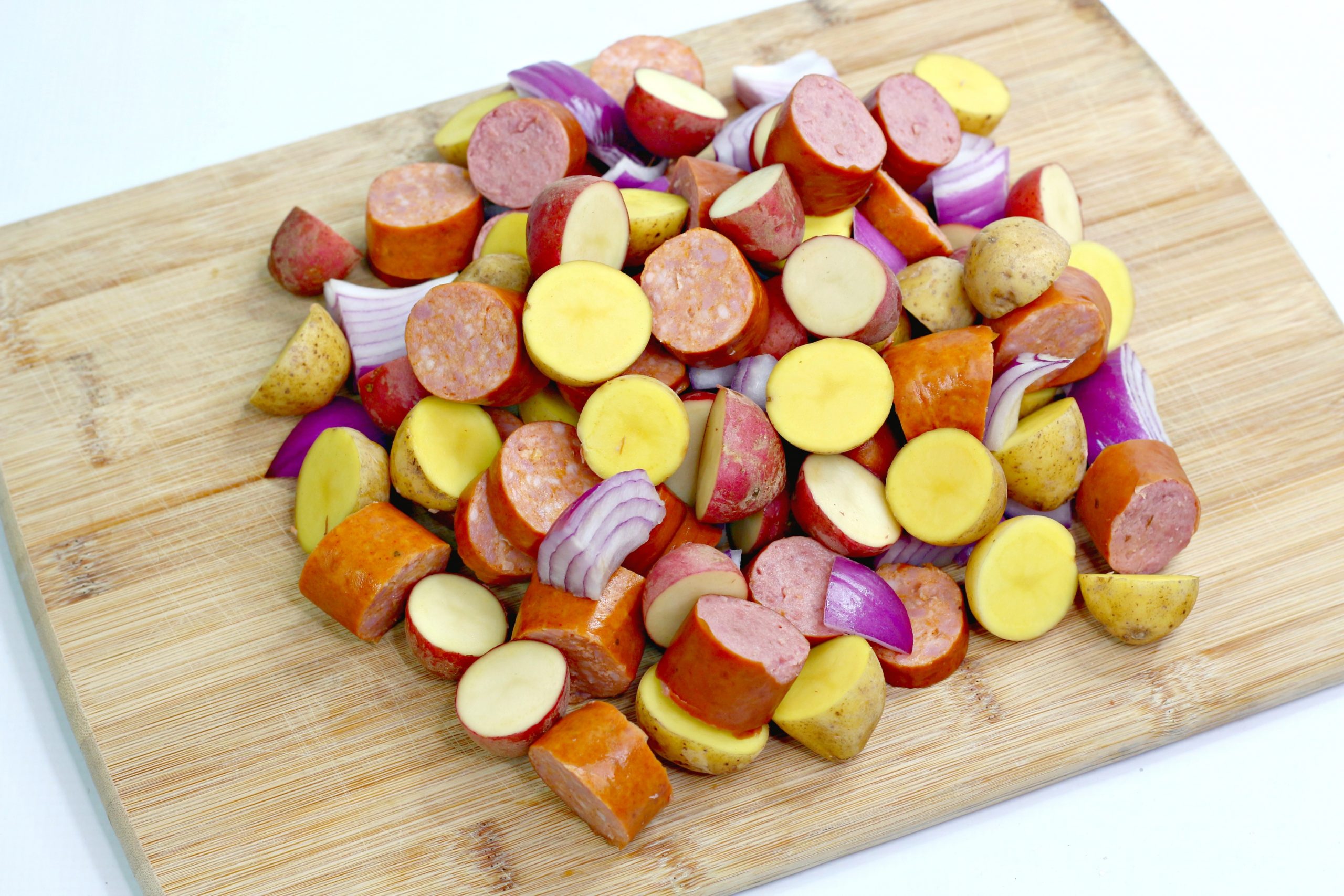 oven roasted sausage potatoes 1