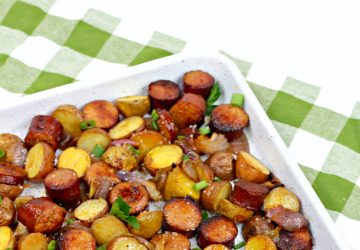 oven roasted sausage potatoes 6