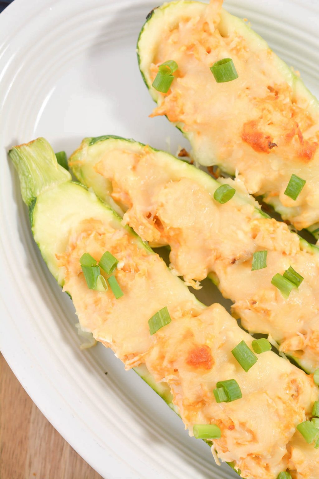 Buffalo Chicken Zucchini Boats Life She Has