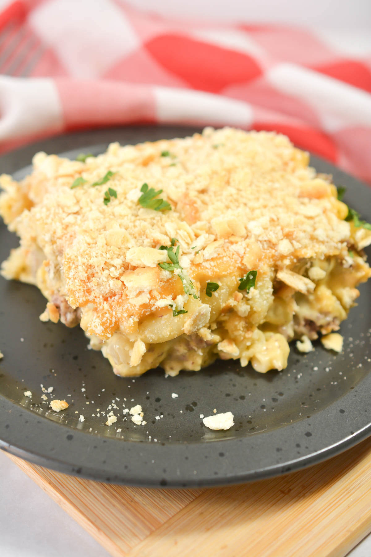 Cheesy Macaroni And Hamburger Casserole Life She Has   Cheesy Macaroni And Hamburger Casserole 1 