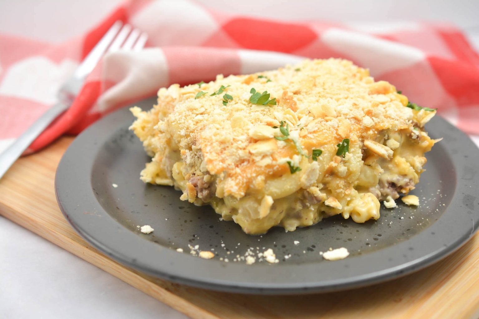 Cheesy Macaroni And Hamburger Casserole Life She Has   Cheesy Macaroni And Hamburger Casserole 8 1536x1024 