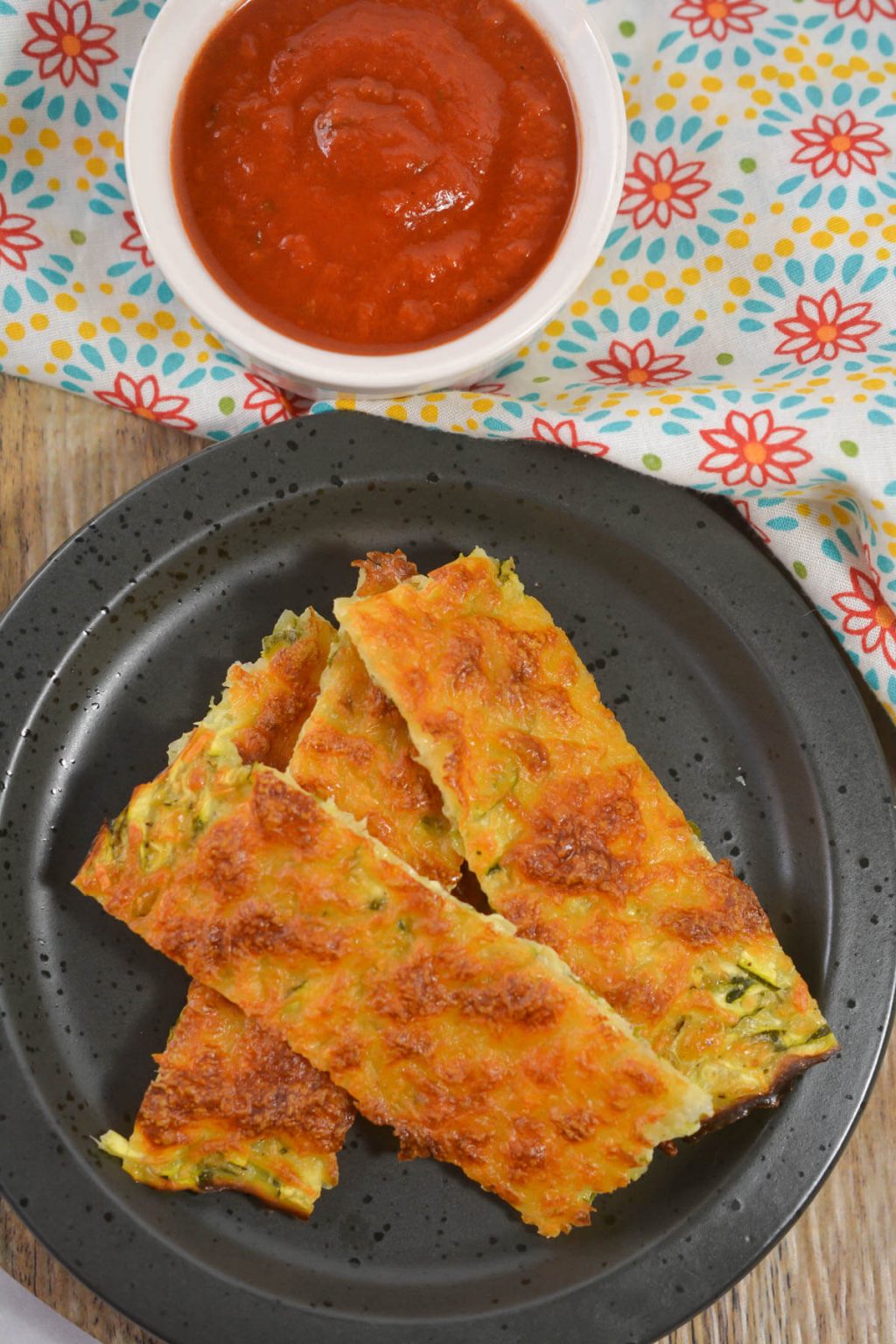 Cheesy Zucchini Breadsticks Life She Has
