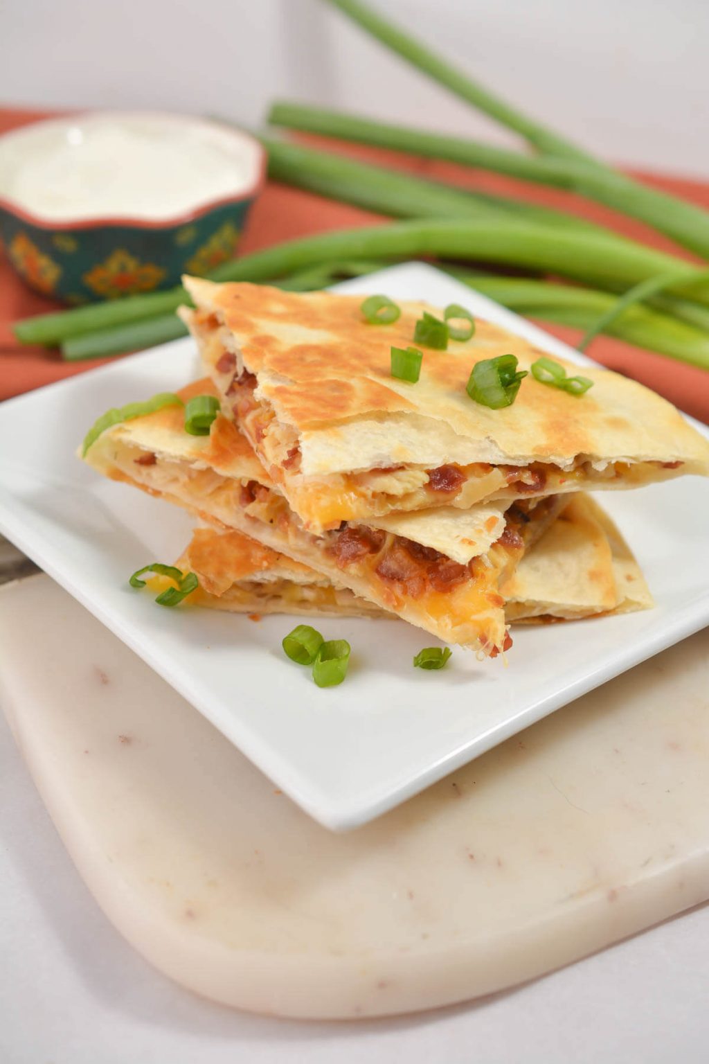 Chicken Bacon Ranch Quesadillas Life She Has