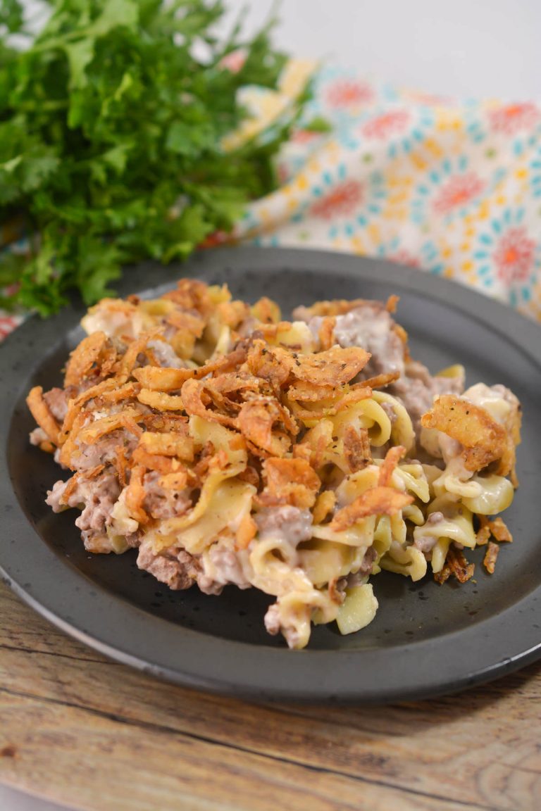 French Onion Beef Casserole Life She Has