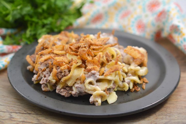 French Onion Beef Casserole Life She Has